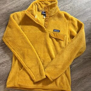 Patagonia Mustard Fleece Jacket